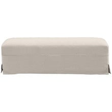 Bridgette Slipcover Ottoman Bench